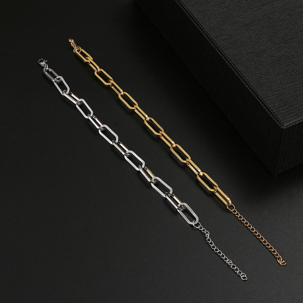 PAPERCLIP Armband | Gold
